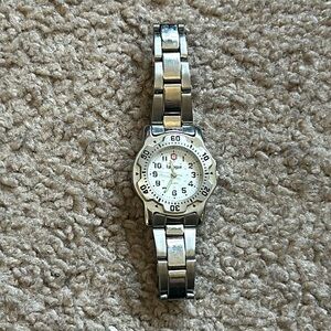 Epilogue women’s‎ vintage silver stainless steel bracelet watch one size